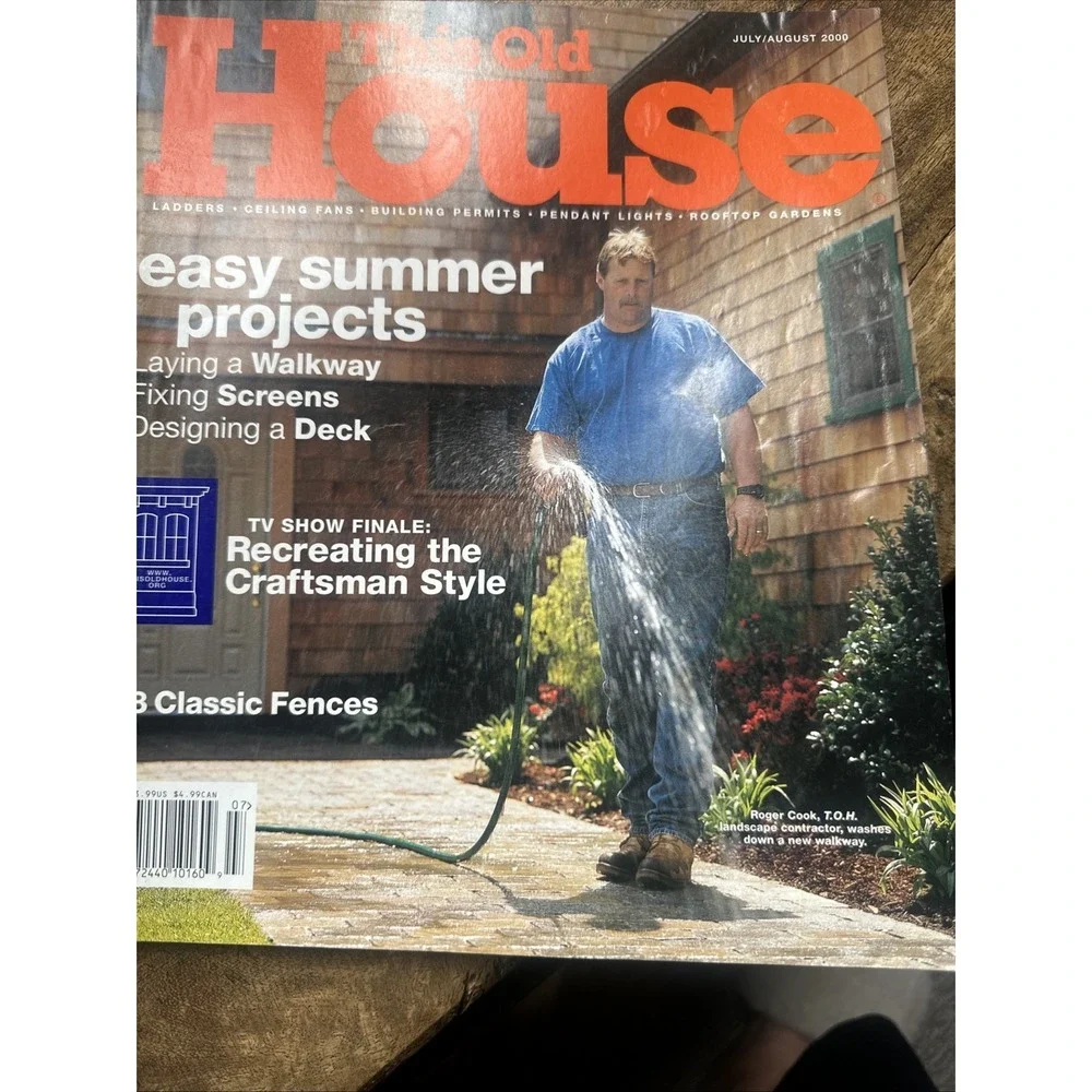 Lot of 13‎ THIS OLD HOUSE Magazines From 1999 to 2001